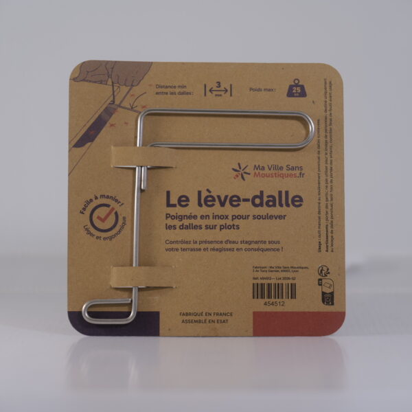 Le lève-dalle – poignée pour dalles sur plots