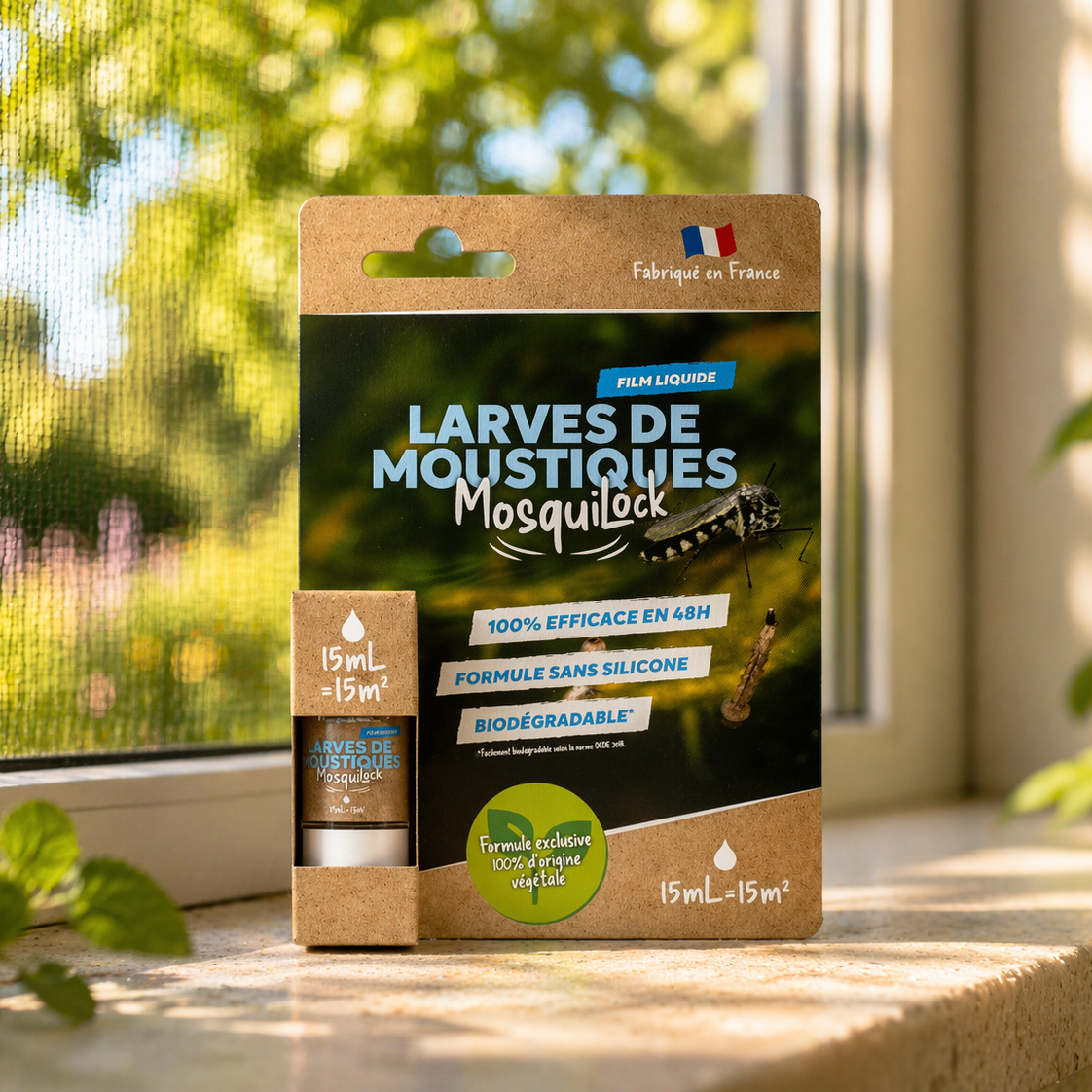 Film liquide anti-moustiques d’origine végétale